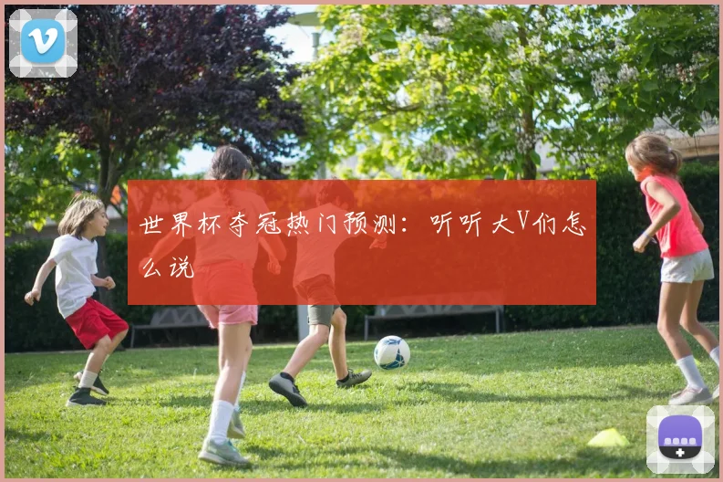 世界杯夺冠热门预测：听听大V们怎么说